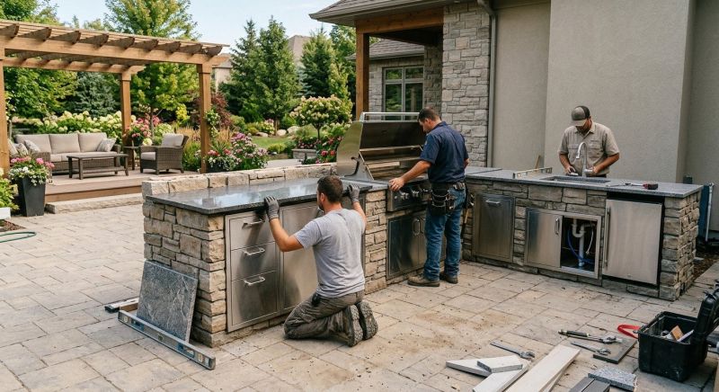 Outdoor Kitchen Remodeling in Alpharetta, GA