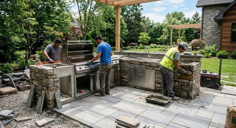 Outdoor Kitchen Renovation in Summerville, SC